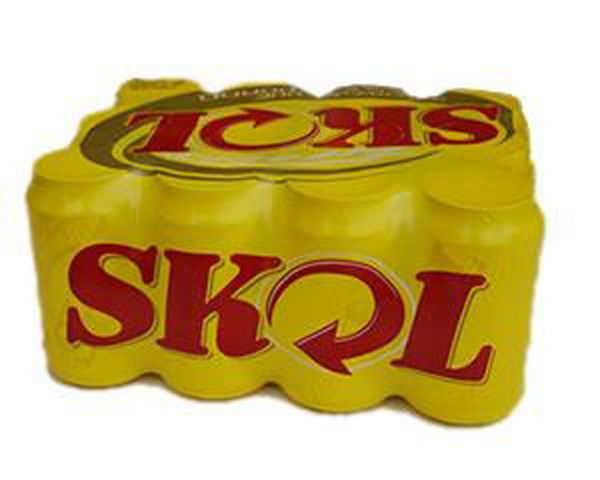 Cerveja SKOL Lata 350ml - Caixa com 12 unidades